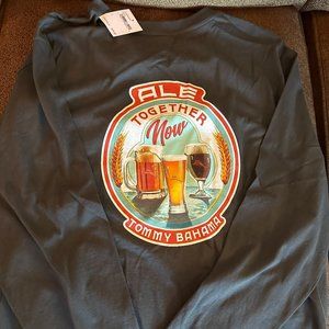 Tommy Bahama “Ale Together Now” Men’s Long Sleeve T-Shirt NEW WITH TAGS